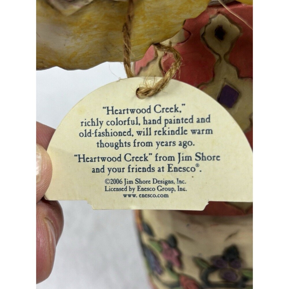 Jim Shore Angel of Gratefulness Heartwood Creek Figurine 2002 10" 108921 - Picture 4 of 7